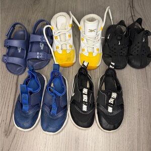 Nike Kids Black Athletic Slip-On Sneakers